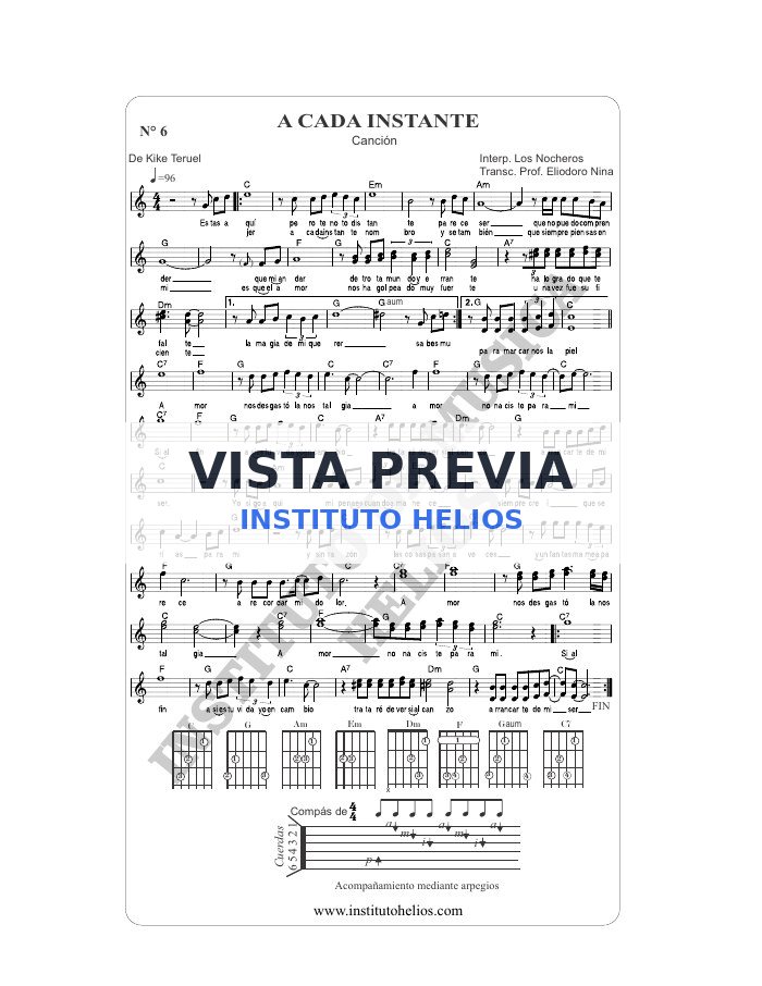 Vista previa de A cada instante